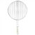 Kerek grillrács fa fogantyúval 40 cm