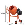 Mixer 140 betonkeverő 220V 550W 140 l