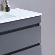 Cube 100 alsó szekrény mosdóval