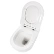 Delano fali rimless WC soft-close ülőkével