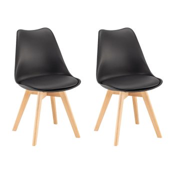 Silla étkezőszék 2 db fekete színben