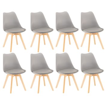 Silla étkezőszék 8 db szürke színben