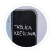 Fa barkács asztal szerszámokkal krétatáblával 47 darab