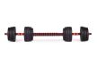 Állítható súlyzók 2x10 kg-os súlyzószett 20 kg-os rúd