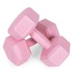 Hex súlyzó szett 2x3 kg rózsaszín