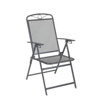 Alba fém mesh összecsukható kerti szék