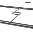 Melfi fém mesh kerti asztal 150x90x75 cm
