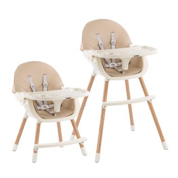 Etetőszék 2 az 1-ben bézs