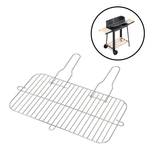 Grillrács szögletes 53,5x28 cm