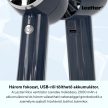 Rico kézi hordozható usb ventilátor 2000 mAh