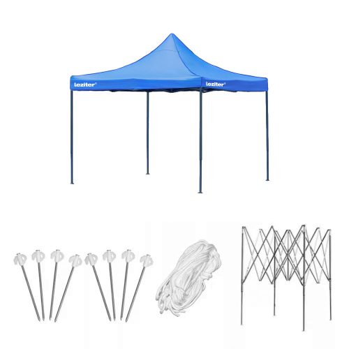 Összecsukható kerti pavilon 3x3 m