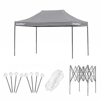 Összecsukható kerti pavilon 3x4 m