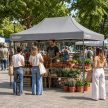 Összecsukható kerti pavilon 3x4,5 m