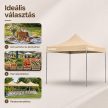 Összecsukható kerti pavilon 3x6 m