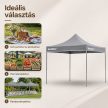 Összecsukható kerti pavilon 3x6 m