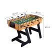 4 az 1-ben játékasztal, csocsó, ping-pong, biliárd és curling bowling játékhoz