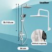 Eliz multifunkciós zuhanyszett