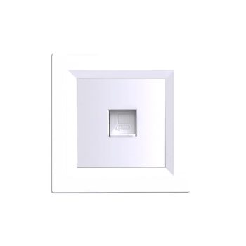 Nova UTP aljzat RJA-45 fehér kerettel