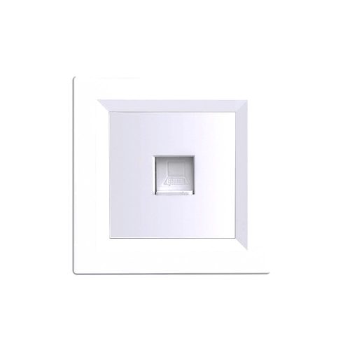 Nova UTP aljzat RJA-45 fehér kerettel