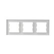 Nova hármas keret vízszintes fehér