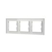 Nova hármas keret vízszintes fehér