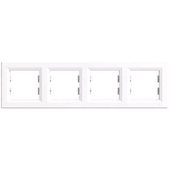 Nova négyes keret vízszintes fehér