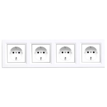 Nova IV négy dugalj fehér kerettel