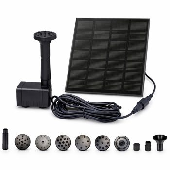 Napelemes szökőkút 15 cm