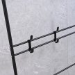 Előszobafal ruhaállvány LRA-02 fekete