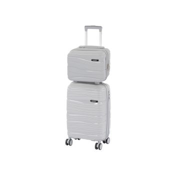 TraveLux Voyager II gurulós bőrönd szett