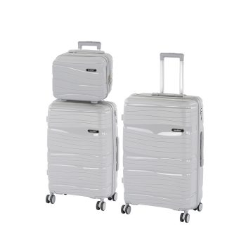 TraveLux Voyager X gurulós bőrönd szett