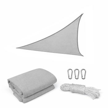 Rana napvitorla háromszög alakú 3x3x3 m szürke