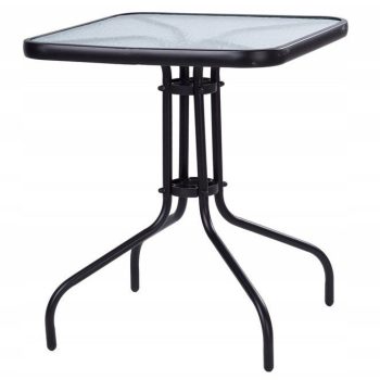 60 cm-es szögletes kerti asztal