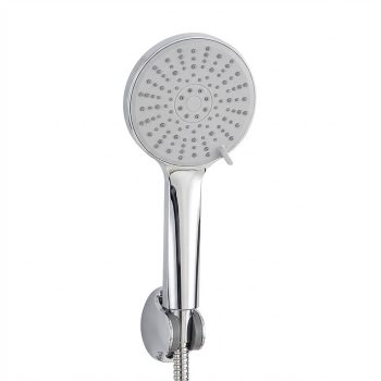 Lili 5 funkciós kézizuhany tömlővel tartóval króm