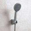 Lili 5 funkciós kézizuhany tömlővel tartóval szürke