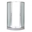 Spirit Matt 80x80 cm íves zuhanykabin zuhanytálcával