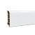 Vinyl SPC padlószegély Snow white 2400x60x12 mm
