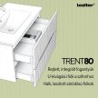 Trent 80 alsó szekrény mosdóval
