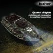 Etetőhajó X1 hátrakidobós terepmintás zöld