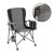 Leziter Comfort Plus karfás horgász szék pohártartóval szürke