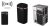 BH-8542 SZENZOR. KUKA 58 L,BLK ROSE